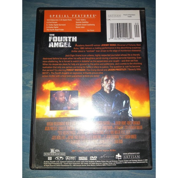 The Fourth Angel DVD - Picture 2 of 3